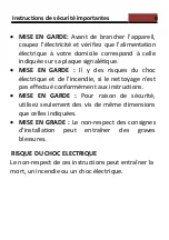 Preview for 8 page of CONTINENTAL EDISON CEHDI6450FULLIX9 User Manual