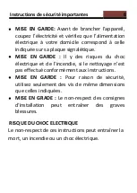 Preview for 8 page of CONTINENTAL EDISON CEHP60B User Manual