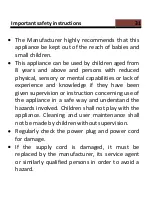 Preview for 31 page of CONTINENTAL EDISON CEHP60B User Manual