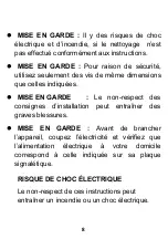 Preview for 8 page of CONTINENTAL EDISON CEHPT60B User Manual