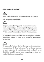 Preview for 17 page of CONTINENTAL EDISON CEHPT60B User Manual