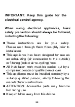 Preview for 33 page of CONTINENTAL EDISON CEHPT60B User Manual