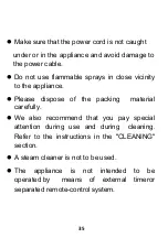 Preview for 35 page of CONTINENTAL EDISON CEHPT60B User Manual