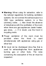 Preview for 36 page of CONTINENTAL EDISON CEHPT60B User Manual