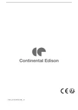 Preview for 72 page of CONTINENTAL EDISON CELED65S19B2 User Manual