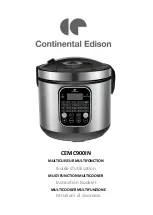 CONTINENTAL EDISON CEMC900IN Instruction Booklet preview