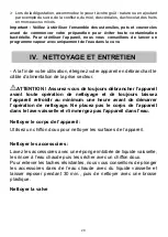 Preview for 29 page of CONTINENTAL EDISON CEMC900IN Instruction Booklet