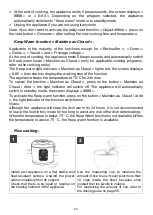 Preview for 54 page of CONTINENTAL EDISON CEMC900IN Instruction Booklet