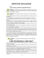 Preview for 2 page of Continental Electric CE22131 User Manual