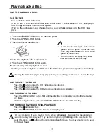 Preview for 14 page of Continental Electric CEDVD95245 Instruction Manual