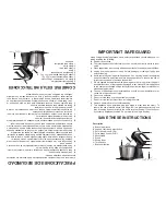 Preview for 3 page of Continental Electric CP43189 User Manual