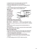 Preview for 3 page of Continental Electric cp43439 Instruction Manual