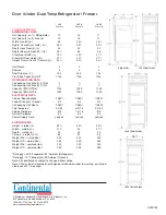 Preview for 2 page of Continental Refrigerator 1RF Characteristics