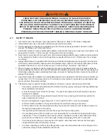 Preview for 5 page of Continental Refrigerator C97 Series Installation And Operating Manual