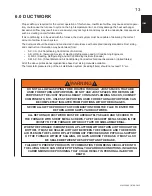 Preview for 13 page of Continental Refrigerator C97 Series Installation And Operating Manual