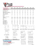 Preview for 2 page of Continental Refrigerator SW27-12M Specifications