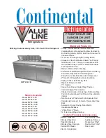 Continental Refrigerator SW27-8-FB Specifications preview