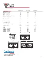 Preview for 2 page of Continental Refrigerator SW48-SGD Specifications