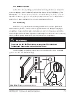 Preview for 75 page of Contracor ECO-100P Operating And Maintenance Manual