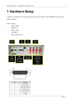 Convergence System Limited CS461 Quick Start Manual preview