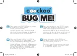 Preview for 1 page of Coockoo BUG ME! Quick Start Manual