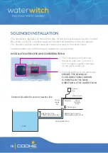 Preview for 10 page of Cooke WaterWitch Product Support Manual