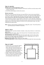 Preview for 5 page of Cookology TWC18BK Instruction Manual