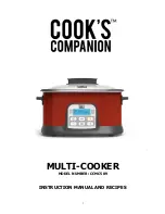 Cook's Companion CCMC509 Instruction Manual preview