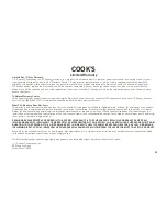 Preview for 35 page of Cooks CKBM248 Owner'S Manual