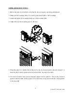 Preview for 5 page of Cookson FCF Instruction Manual