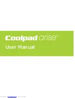 Coolpad Arise SERIES User Manual preview