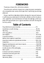 Preview for 4 page of Coolster ATV-3150CXC Owner'S Manual