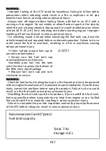 Preview for 19 page of Coolster ATV-3150CXC Owner'S Manual