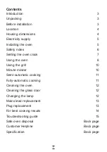 Preview for 2 page of Coolzone CZ55580 Installation And Operating Instructions Manual