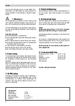 Preview for 10 page of Cooper Hand Tools Weller HAP 1 Operating Instructions Manual