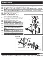 Preview for 2 page of Cooper Lighting SURE-LITES CX Series Installation Instructions