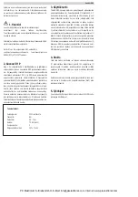 Preview for 47 page of Cooper Weller KH E Operating Instructions Manual