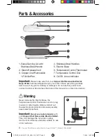 Preview for 6 page of Copper Chef TXG-055B Owner'S Manual