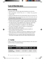 Preview for 10 page of Copper Chef TXG-055B Owner'S Manual