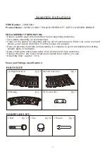 Coral Coast WILLOW CREEK CWR028-1 Assembly Instructions preview