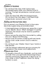 Preview for 8 page of CORBERO CLSV961422DRYEXC User Manual