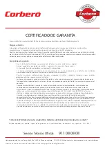 Preview for 41 page of CORBERO CLSV961422DRYEXC User Manual