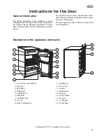 Preview for 5 page of CORBERO FE 850 S/9 Operating Instructions Manual