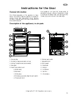 Preview for 5 page of CORBERO TT 120 F Instruction Book