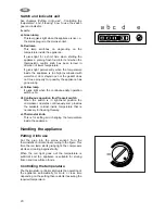 Preview for 6 page of CORBERO TT 120 F Instruction Book