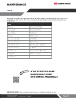 Preview for 28 page of Core Health & Fitness StarTrac 8-TR Owner'S Manual