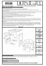 Preview for 1 page of Core Products AY210 Assembly Instructions