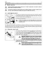 Preview for 5 page of Corema GAMMA 250 MONO Operating Instructions Manual