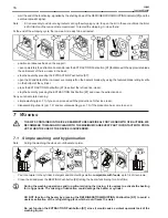 Preview for 16 page of Corema GAMMA 250 MONO Operating Instructions Manual