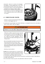 Preview for 34 page of Corghi A 222 Operator'S Manual